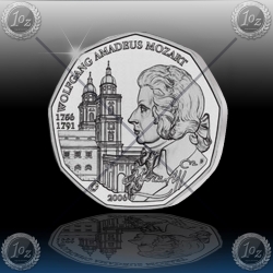 5 EVRO AVSTRIJA 2006 "Mozart"